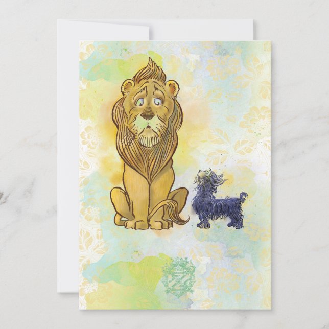 Classic Wizard of Oz Note Cards 1 of 21 - OziaArts (Front)