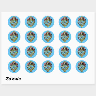 Classic Wizard of Oz Royalty Sticker! Round Sticker
