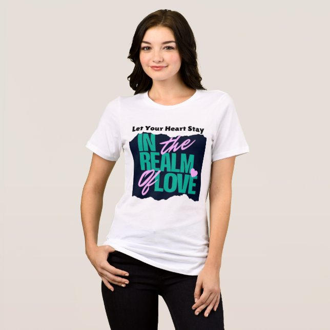Classic Women’s T-Shirt with a Modern Twist Tri-Blend Shirt (Front Full)
