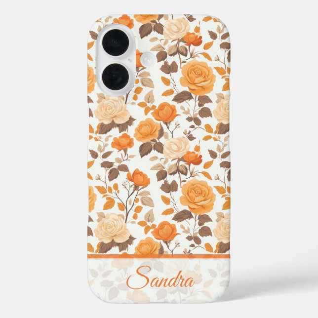 Classic Womens Accessories Rose Name Case-Mate iPhone Case (Back)