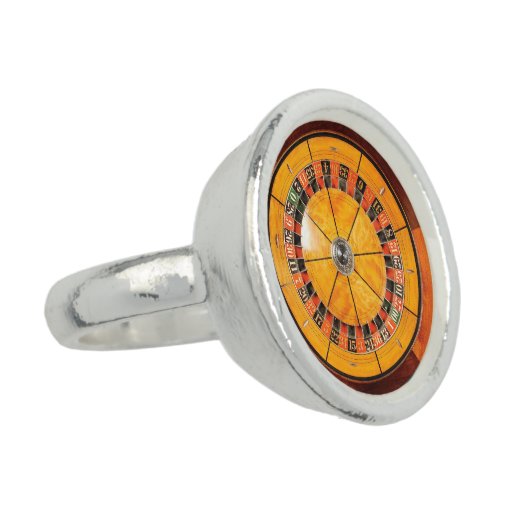 Classic Wooden Roulette Wheel Ring Zazzle