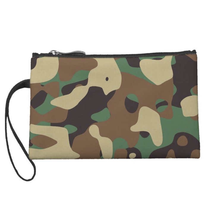 Classic Woodland Pattern Camo Wristlets