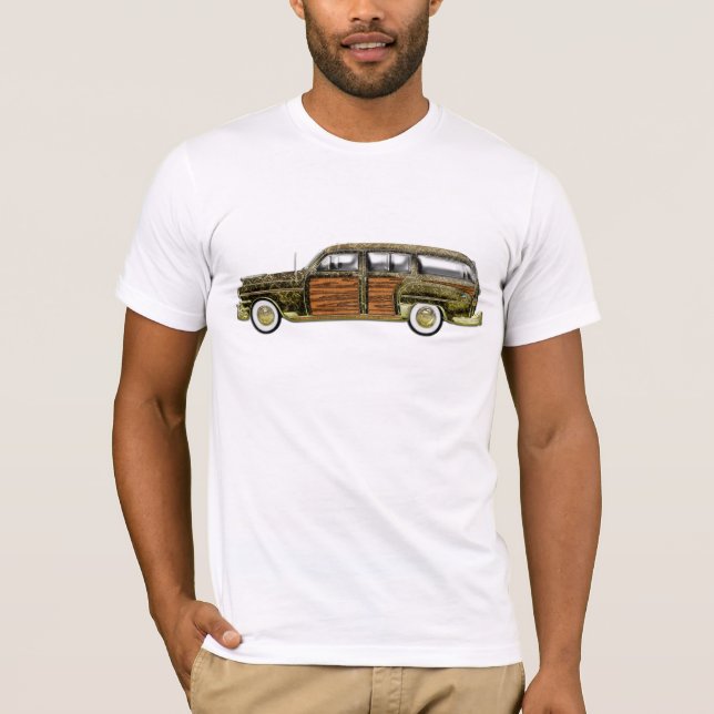 Classic Woody Station wagon T-Shirt (Front)