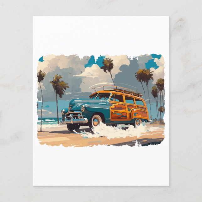 Classic Woody Wagon (Front)