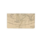 Classic World Map Checkbook Cover (Front)