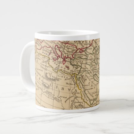 Classic World Map Large Coffee Mug