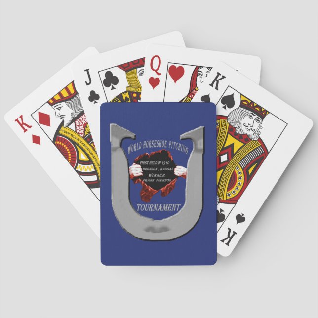 Classic World Tournament Playing Cards (Back)