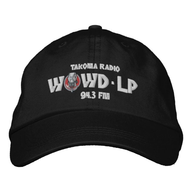 Classic WOWD Embroidered Baseball Cap (Front)