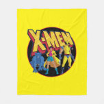 Classic X-Men | Beast, Jubilee, &amp; Wolverine Icon Fleece Blanket