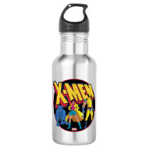 Classic X-Men | Beast, Jubilee, & Wolverine Icon Stainless Steel Water Bottle Classic X-Men | Beast, Jubilee, & Wolverine Icon Stainless Steel Water Bottle