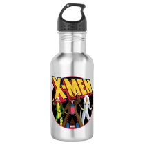 Classic X-Men | Rogue, Gambit, & Storm Icon Stainless Steel Water Bottle Classic X-Men | Rogue, Gambit, & Storm Icon Stainless Steel Water Bottle