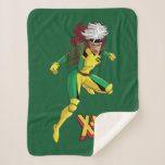 Classic X-Men | Rogue Ready For Battle Sherpa Blanket