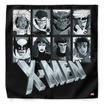 Classic X-Men | Silver Team Roster Bandana Classic X-Men | Silver Team Roster Bandana