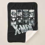 Classic X-Men | Silver Team Roster Sherpa Blanket