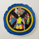 Classic X-Men | Simplified Character Art In Icon Round Pillow