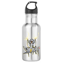 Classic X-Men | Storm Lightning Name Badge Stainless Steel Water Bottle Classic X-Men | Storm Lightning Name Badge Stainless Steel Water Bottle