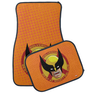 Classic X-Men   Wolverine "Best At What I Do, Bub" Car Floor Mat