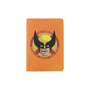 Classic X-Men Wolverine "Best At What I Do, Bub" Passport Holder