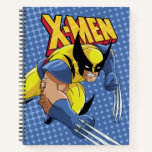 Classic X-Men | Wolverine With Claws Out Notebook