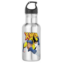 Classic X-Men | Wolverine With Claws Out Stainless Steel Water Bottle Classic X-Men | Wolverine With Claws Out Stainless Steel Water Bottle