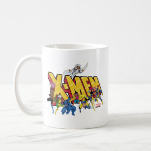 X-Men 90's Cartoon Group Shot 27-oz. Stainless Steel Travel Mug, Grey