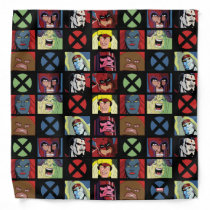 Classic X-Men | X-Men Villain Character Grid Bandana Classic X-Men | X-Men Villain Character Grid Bandana