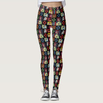 Classic X-Men | X-Men Villain Character Grid Leggings Classic X-Men | X-Men Villain Character Grid Leggings