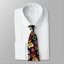 Classic X-Men | X-Men Villain Character Grid Neck Tie Classic X-Men | X-Men Villain Character Grid Neck Tie