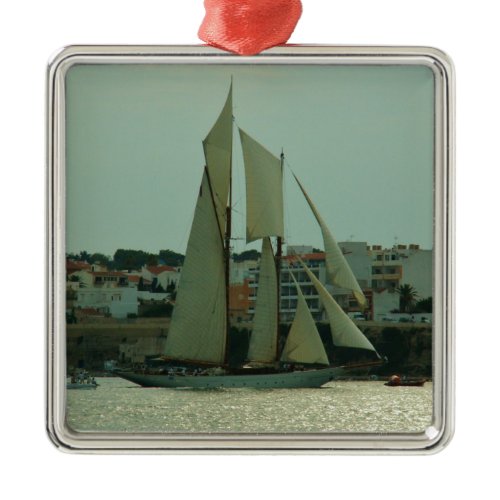 Classic Yacht Metal Ornament