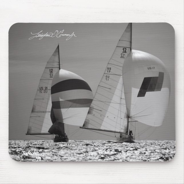 Classic Yacht Mouse Pad (Front)