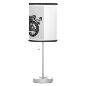 "CLASSIC YAMAHA MOTORCYCLE" TABLE LAMP (Right)