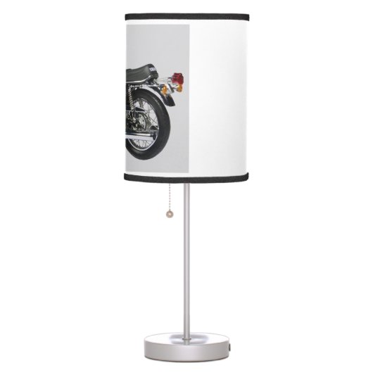 "CLASSIC YAMAHA MOTORCYCLE" TABLE LAMP (Right)