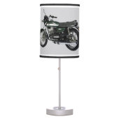 "CLASSIC YAMAHA MOTORCYCLE" TABLE LAMP (Front)