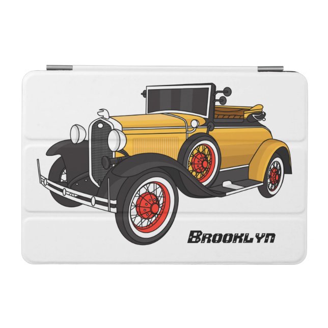 Classic yellow car 1931 iPad mini cover (Horizontal)