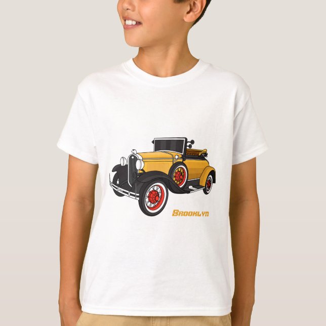 Classic yellow car 1931 T-Shirt (Front)