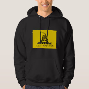 Classic Yellow Gadsden Flag Don't Tread on Me Hoodie