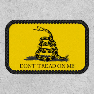 Classic Yellow Gadsden Flag Don't Tread on Me Patch