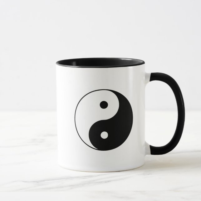 classic yin~yang coffee mug (Right)