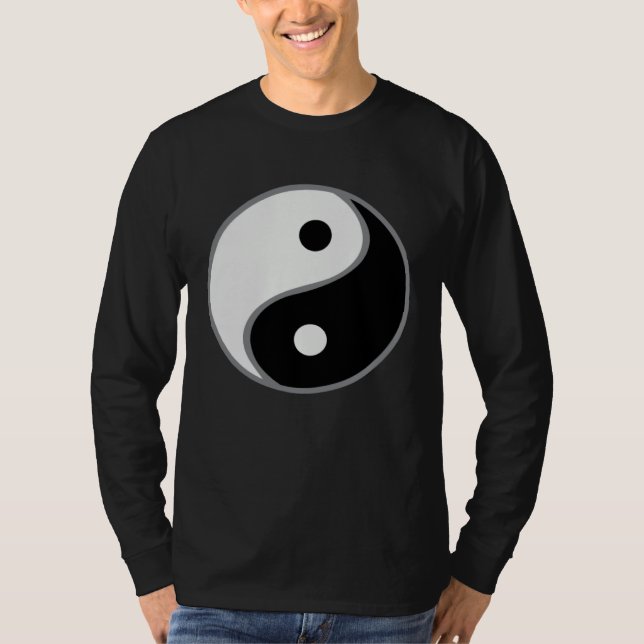 classic yinyang for balance life T-Shirt (Front)