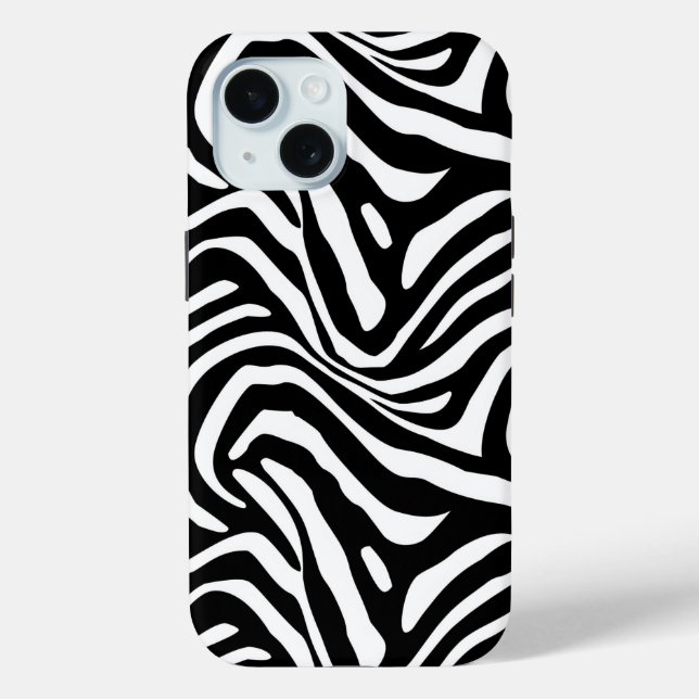 Classic Zebra Stripes Case-Mate iPhone Case (Back)