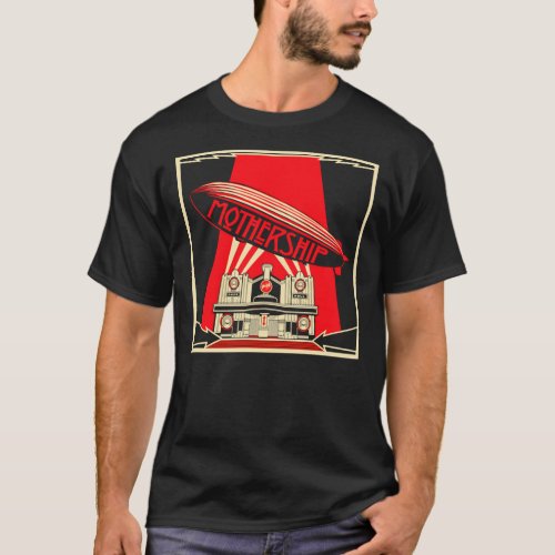 Classic Zeppelin Mothership Classic T_Shirt