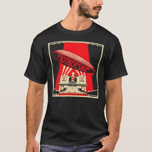 Classic Zeppelin Mothership Classic T_Shirt