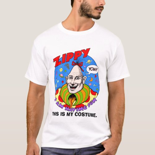 Classic Zippy Halloween costume T_Shirt