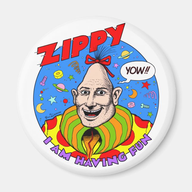 Classic Zippy Magnet (Front)