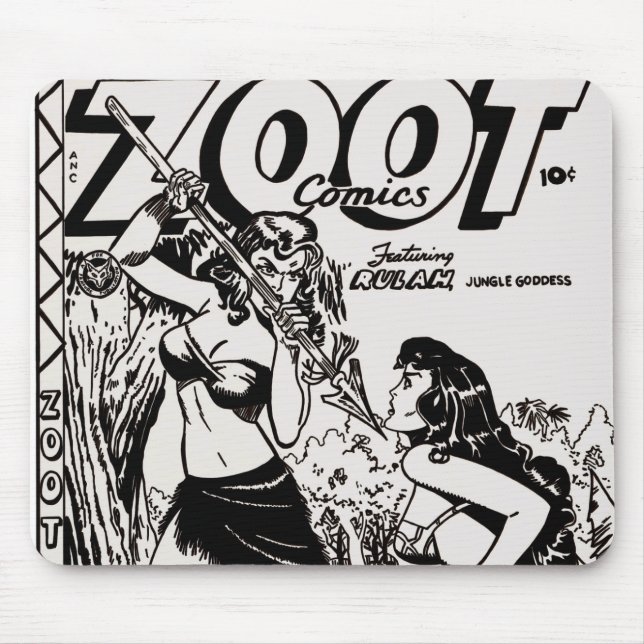 Classic 'ZOOT' Comics Mousepad (Front)