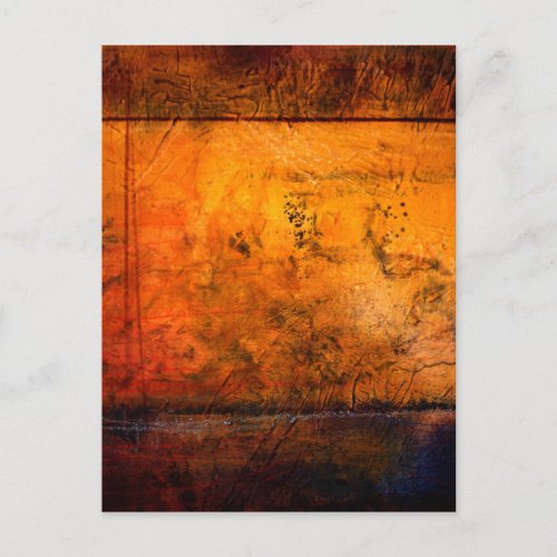 Classical Abstract Artwork Postcard