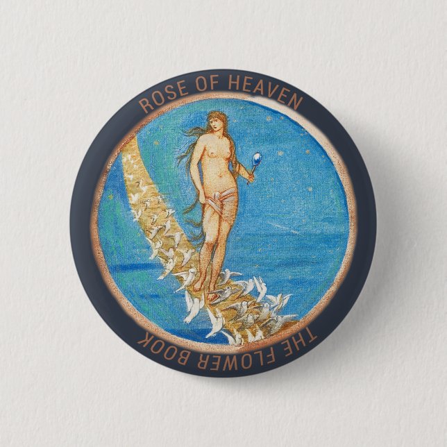 Classical Art Remastered Celestial Vintage Button (Front)