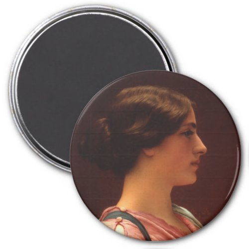 Classical Beauty by John William Godward Magnet