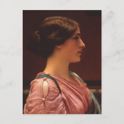 Classical Beauty by John William Godward Postcard