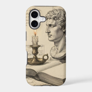 Classical Candlelight Study iPhone 17 Case